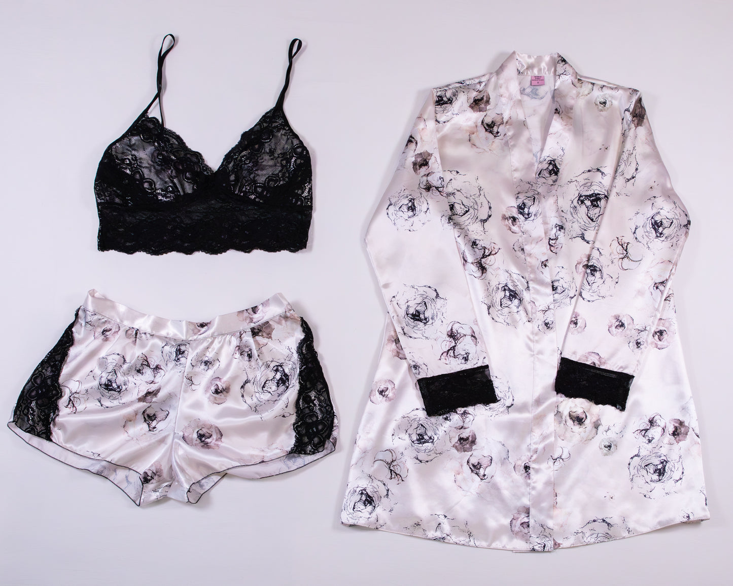 "Ivory Garden" Robe Set
